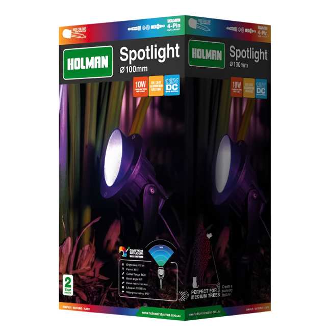 Light Garden Spot 100MM X 10W Rgb