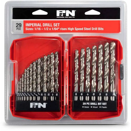Drill Imperial 29Piece Set Hss P And N