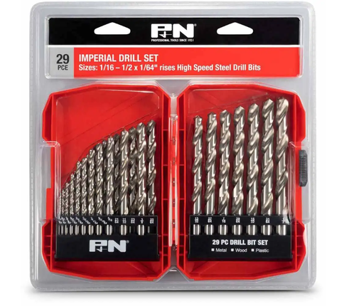 Drill Imperial 29Piece Set Hss P And N