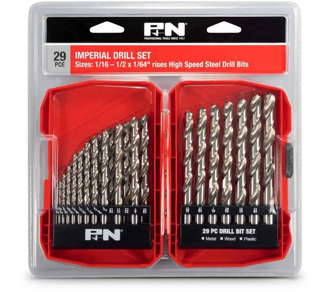Drill Imperial 29Piece Set Hss P And N