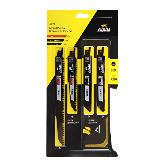 Blade Set General Purpose 8PC +Pouch