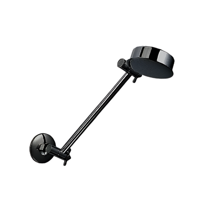 Mildon Shower Rose with All Directional Arm Black