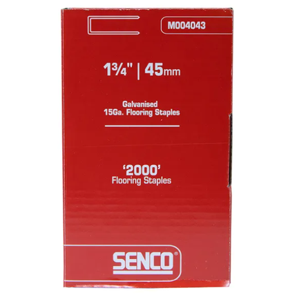 Senco Flooring Staple 15Gx45MM PK2000