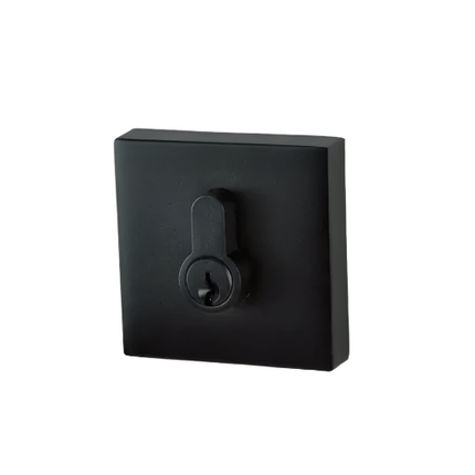 Trio Double Cylinder Deadbolt Square Black