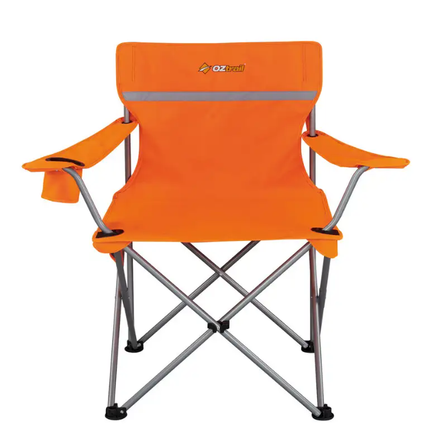 Oztrail Jumbo Camp Chair High Visibility Orange