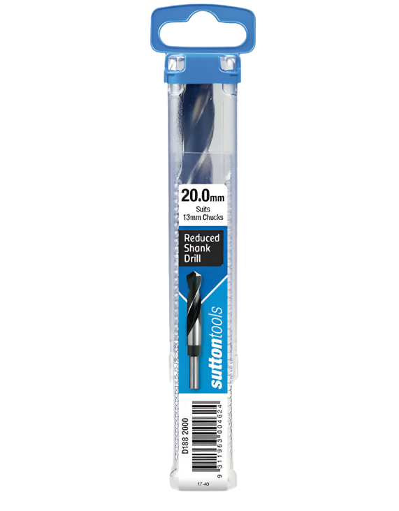 Bit Drill Reduced Shank HSS 20MM Sutton