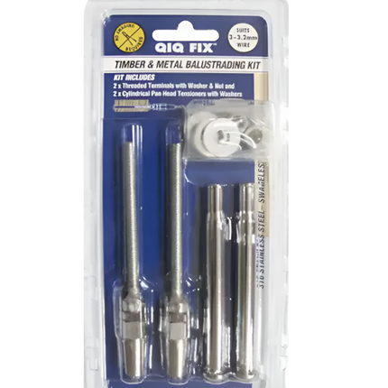 Romak Timber & Metal Balustrading Jaw Kit 3-3.2MM