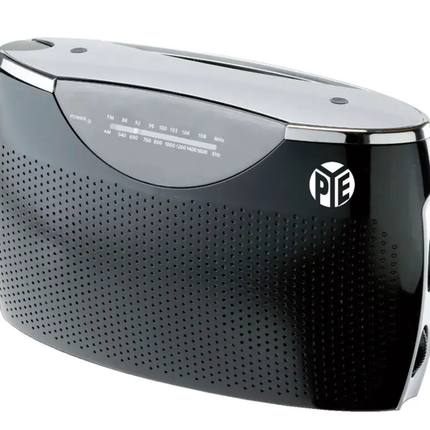 PYE Portable AC/DC Radio Black