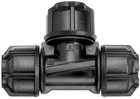 Philmac 3G Metric Poly Pipe Tee 40MM