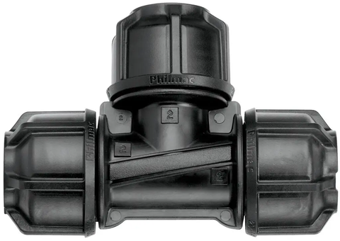 Philmac 3G Metric Poly Pipe Tee 40MM
