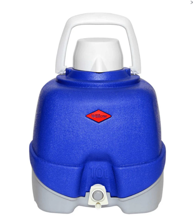 Cooler Jug With Tap Blue 10L New Design