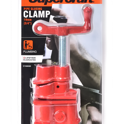 Supercraft Clamp Pipe Gluing Heavy Duty 3/4