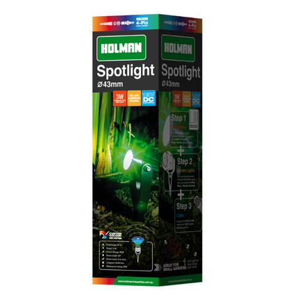 Light Garden Spot 43MM X 3W Rgb