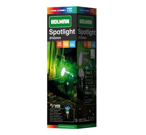 Light Garden Spot 43MM X 3W Rgb