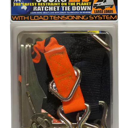 Lion LTS Ratchet Tie Down 25MM x 6m