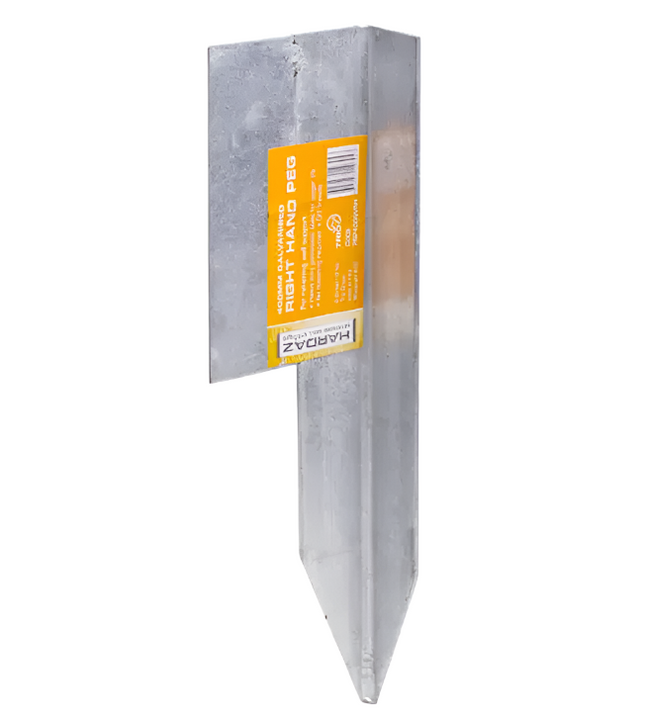 Trio Hardaz Sleeper Post Peg Galvanized Left Hand 700MM