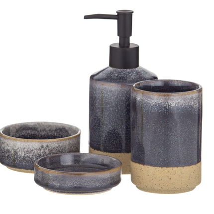 Bathroom Set Becket 4Piece Grey