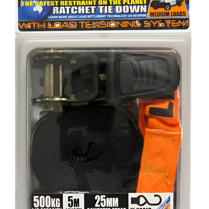 Lion LTS Ratchet Tie Down 25MM x 5M