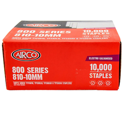 Staples 810 Series Bright 10MM BX10000