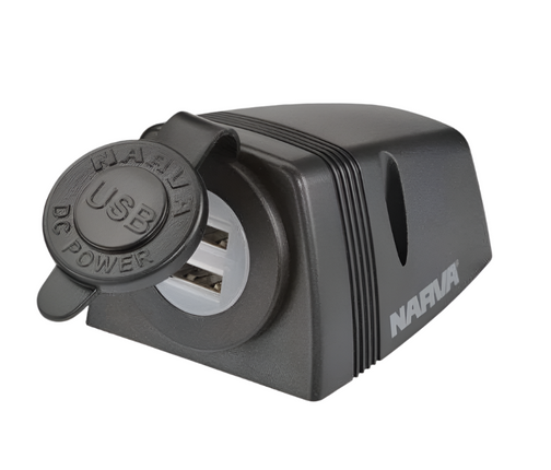 Socket Surface Mount Dual Usb Narva