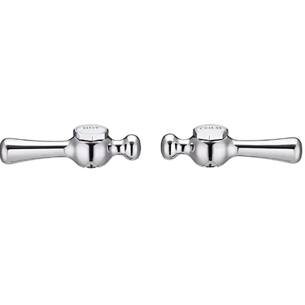 Mildon Deluxe Lever Style Handle & Button Chrome
