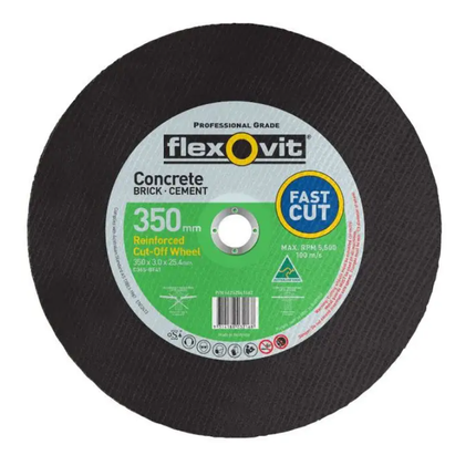 Flexovit Masonry Cut-Off Wheel 350 x 3 x 25MM