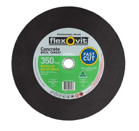 Flexovit Masonry Cut-Off Wheel 350 x 3 x 25MM