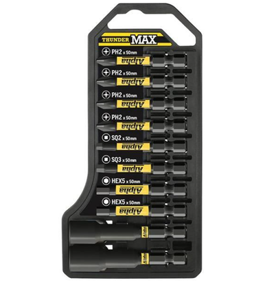 Impact Driver Set 10PC Thundermax