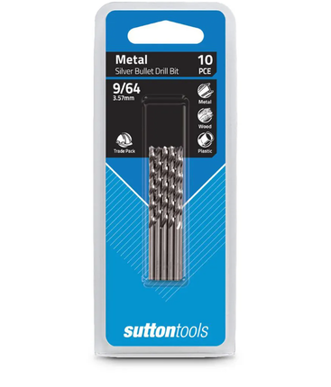 Bit Drill Jobber Imp Hss 9/64 IN PK10