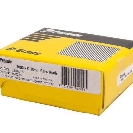 Brads C Series 38MM PK3000