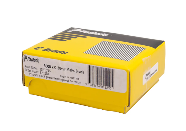 Brads C Series 38MM PK3000