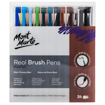 Pens Brush Set 24PK
