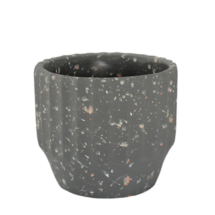 Planter Pot Medina 17.5X16CM Black