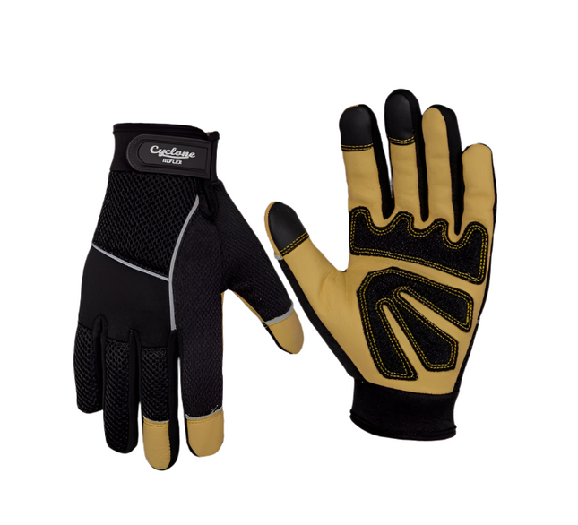 Gloves Reflex Leather Medium