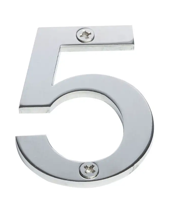 Sandleford Numeral Stainless Steel 60MM