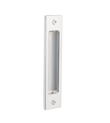 Lane Standard Flush Pull Square Polished Chrome