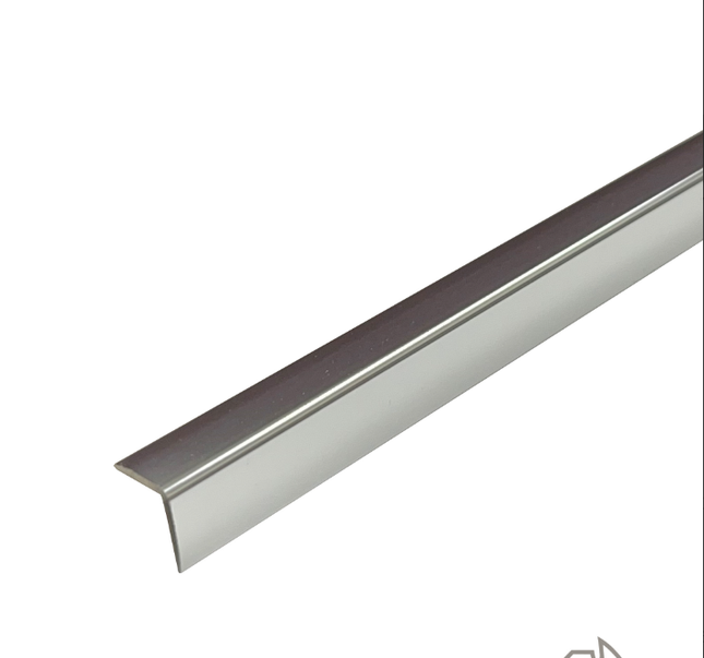 Trim L Shape 3M X 10MM Bright Silver