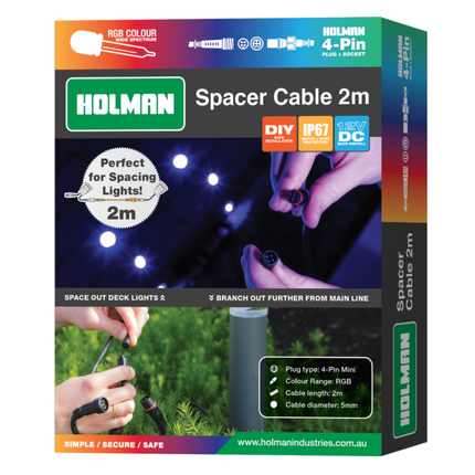 Cable Spacer 2M Rgb 4 Pin