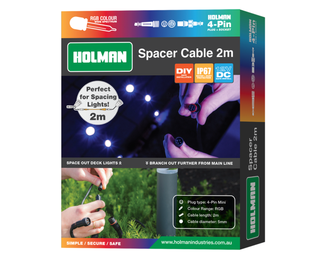 Cable Spacer 2M Rgb 4 Pin