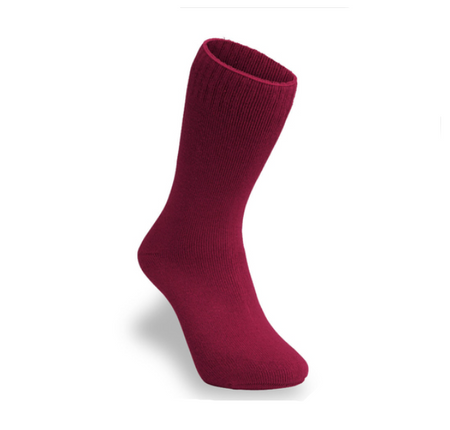 Sock Bamboo Merlot 3-8