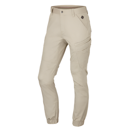 Stretch Cargo Twill Cuff Pant Sand Regular