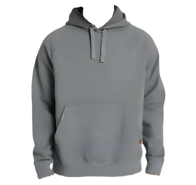 Timberland Pro Embossed Logo Hoodie Dark Charcoal Heather