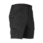 Eleven Workwear Jett Stretch Cargo Short Black
