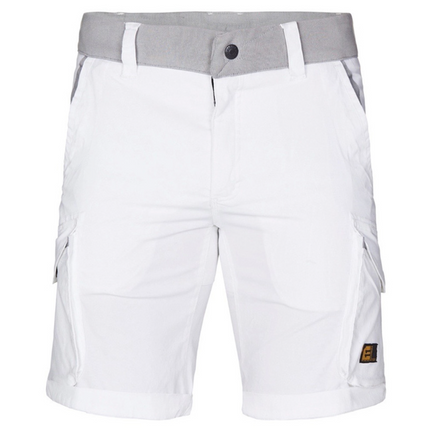 Eleven Workwear Super Easy Cargo Work Short White