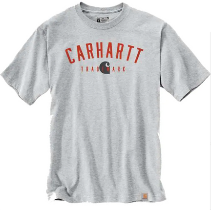 Carhartt Workwear Graphic S/S T-Shirt Heather Grey