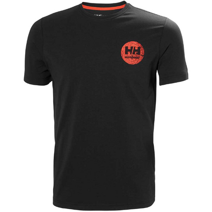 Helly Hansen Graphic Crew Neck T-Shirt 990 Black
