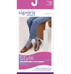 Sigvaris Wellbeing Navy Stripe A