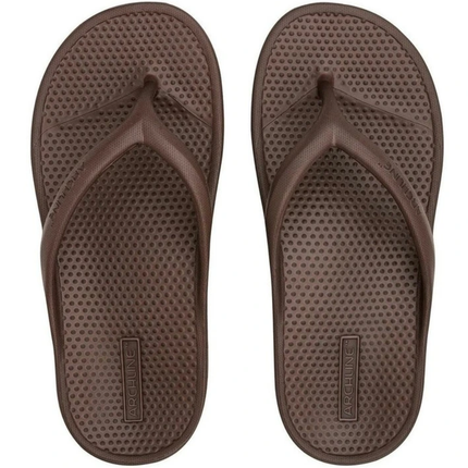 Archline Rebound Orthotic Thongs Brown 39