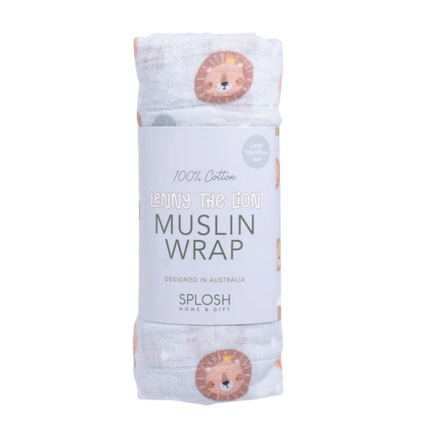 Splosh Baby Lion Muslin Wrap