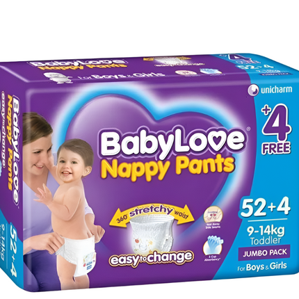 BabyLove Nappy Pants Jumbo Toddler 56